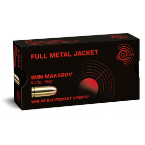 MUNITION 9mm MAKAROV FMJ X50