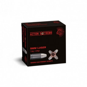 MUNITION GECO 9MM LUGER ACTION EXTREME 108 X20