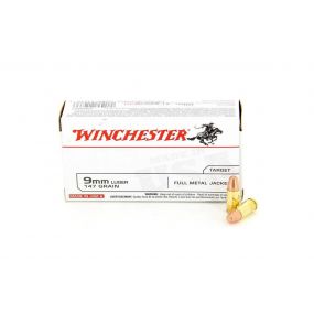 MUNITION WINCHESTER 9X19 147GRS FMJ FN X50